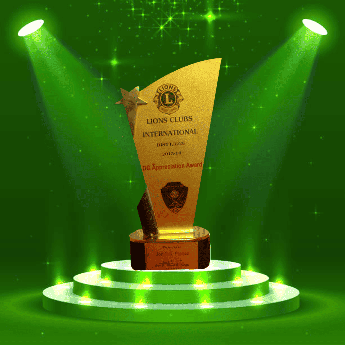 Star India Construction commemorative award plaque