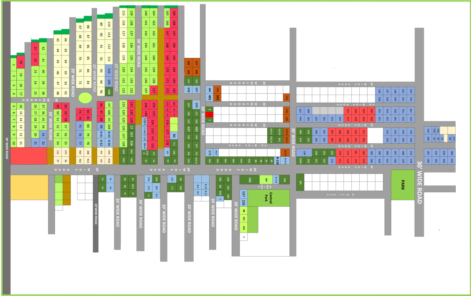 Tech Towne land plan