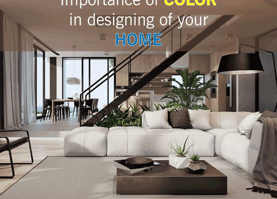 Importance of colors in interior designing of your home